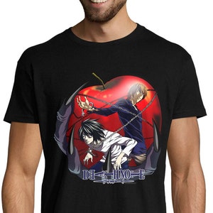 Death God Apple Anime Unisex Männer Baumwoll T-Shirt