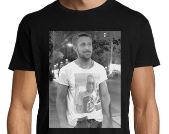 Ryan Gosling Macaulay Culkin Funny Unisex Men's Cotton T-Shirt