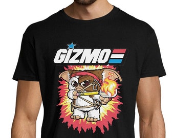 Gremlins Rambo Gizmo Cute Art Unisex Men's Cotton T-Shirt