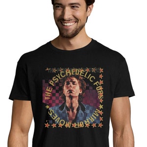 T-shirt unisexe en coton pour hommes, musique rock indé, fourrures psychédéliques