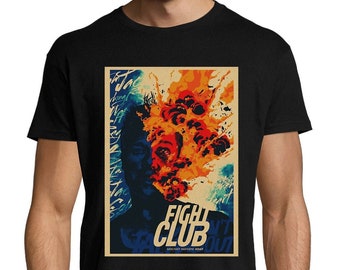 Fight Club Mischief Mayham Soap Movie Poster Unisex Men's Cotton T-Shirt