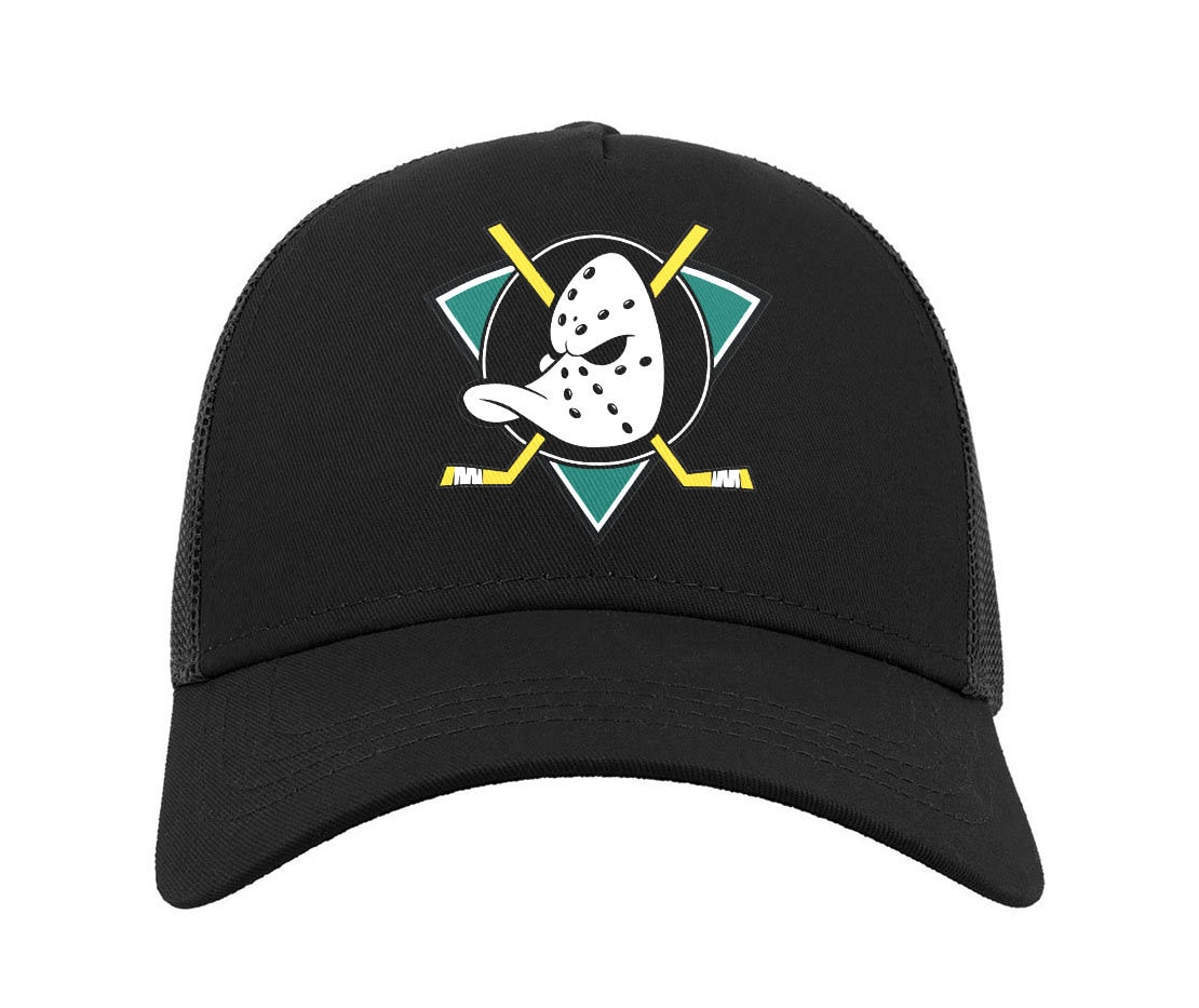 Vintage NHL ANAHEIM DISNEY MIGHTY DUCKS APPAREL #1 Snapback Hat NEW Old  Stock