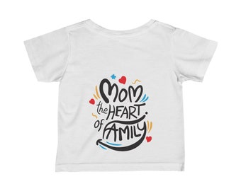 T-shirt da neonato in jersey fine - Buona festa della mamma