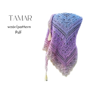Pdf bag for the TAMAR crochet scarf/TAMAR shawl pattern