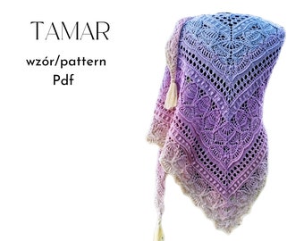 Pdf bag for the TAMAR crochet scarf/TAMAR shawl pattern