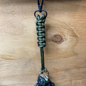 Cobra Webband Paracord Lanyard/Schlüsselanhänger