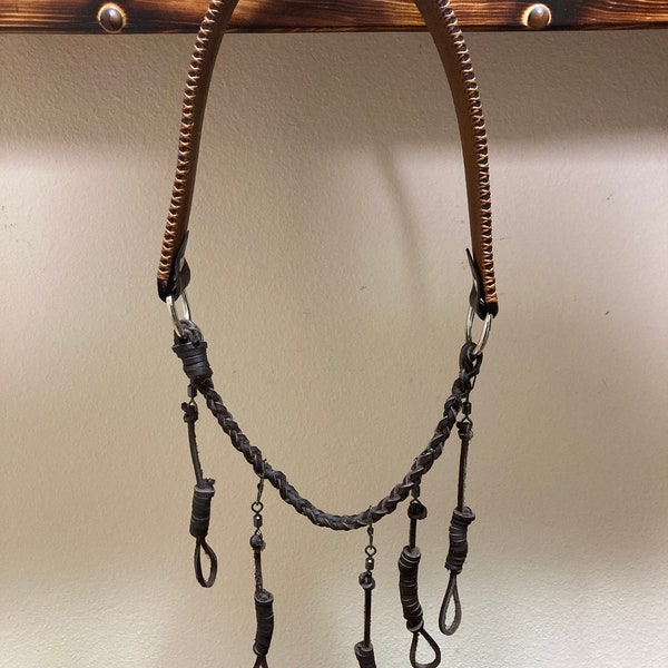 Custom leather call lanyard