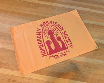Sociedad de Hashishin de Cosecha Local – Banner de Tienda de Cultivo
