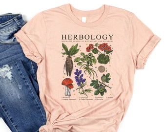 Herbology Plants Shirt, Herbology Shirt, Gift For Plant Lover, Botanical Shirt, Plant Lover Shirt,Plant Wizard Pottery Shirt,Gardening Shirt