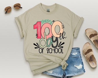100 Days of School Shirt, 100 Day Shirt, 100th Day Of School Celebration, Student Shirt,Back to School Shirt, Gift For Teacher