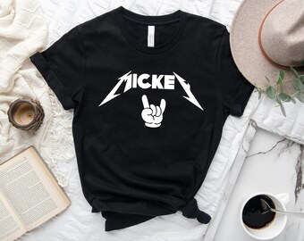 Mickey Rock Disney Shirt, Disney Shirt, Disneyland Shirt, Kids Disney Shirt, Disney Rock And Roll Shirt, Funny Disney Shirt, Disney Iron On