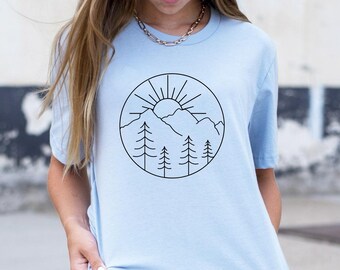 Adventure TShirt, Adventure Shirt, Camping Shirts, Mountain TShirt, Hiker TShirts, Nature Lover Shirt, Camping Gift, Vacation Shirt