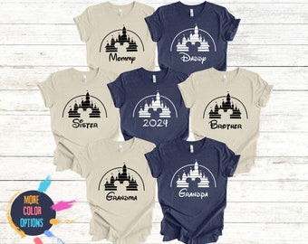 2026 Family Vacation Disney Shirt, Disneyworld Shirts, Disney Family Shirt, Disney Trip Shirt, Personalized Disney Shirt, Disneyland T-Shirt