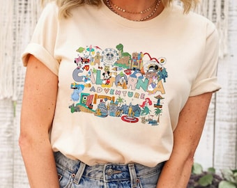 Disneyland California Adventure Shirt, Vintage Disneyland Shirt, Disneyland Trip Shirt, Disneyland Family Shirts, Disney Group Shirt