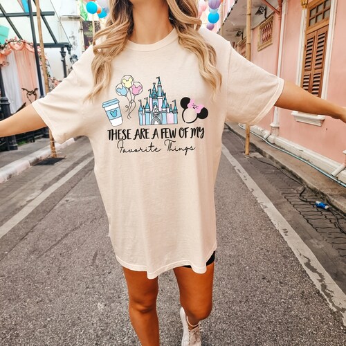 These Are A Few Of My Favorite Things Shirt, Disney Mickey and Minnie Shirt, Disneyland Castle Shirt, Disney Family Shirt, Disneyland Shirt