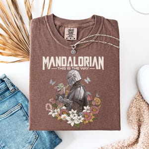 Retro Star Wars Shirt, Star Wars Mandalorian T-shirt, Star Wars This Is The Way Tee, Funny Magic Kingdom, Disney Family Trip