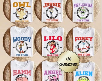 Disney All Characters Shirt, Disney Matching Tee, Walt Disney World, Disneyland Tee, Disney Group Tee, Disney Family Trip Shirt, Inside Out