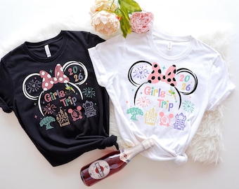 Disney Girls Trip Shirts, Girls Trip 2026, Disney Women Cruise Shirt, Girls Travel Shirt,Disney Matching Tshirt,Disney Vacation,Disney World