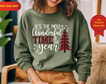 It's The Most Wonderful Time Of The Year Shirt, Christmas Shirt, Gift For Christmas, Family Christmas Shirts, Xmas shirt, Christmas T-Shirt