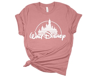 Walt Disney T-shirt, Disney Shirts, Mickey Shirts, Minnie Shirt, Disneyworld Shirt, Disney Shirt For Women, Walt Disney Shirt, Disney Castle