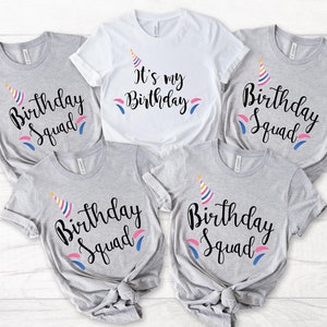 Birthday Party Shirts, Birthday Crew Shirt for Woman, Birthday Shirt, Birthday Group Shirts, Birthday Squad Shirts, Birthday Gift for Woman