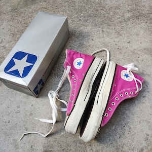 Converse All-star 1980's Made in USA Raspberry Hi US10 1/2