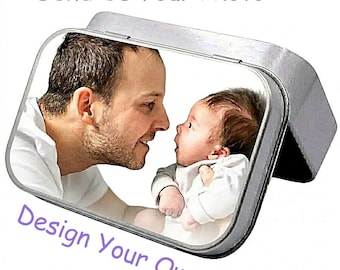 Envíanos tu foto y diseña tu propia caja de baratijas de hojalata.