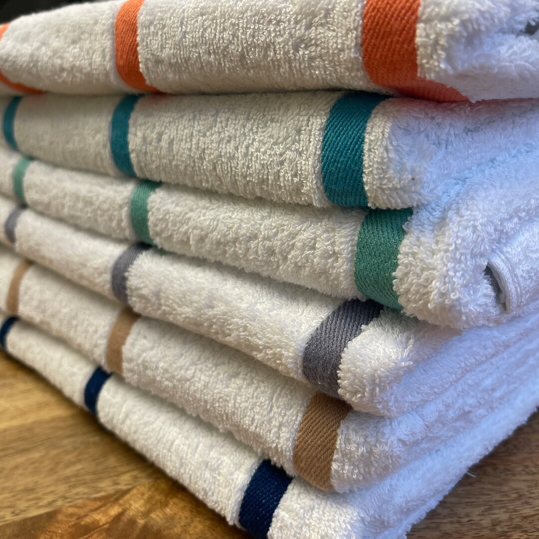 Personalized Turkish Beach Towel, Monogrammed Cotton Beach Towels