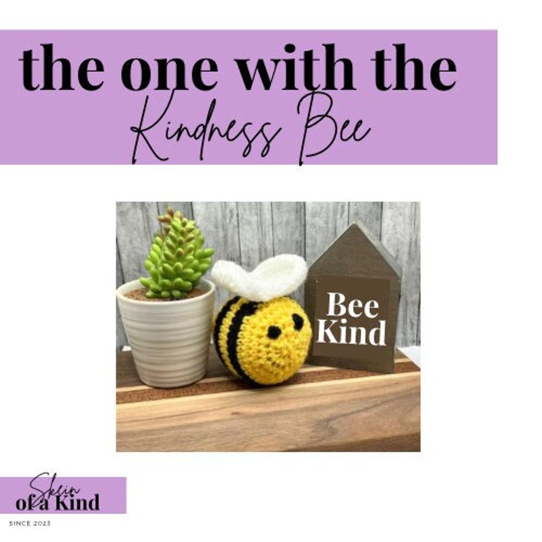 Bumblebees, Bee, Bee Kind, Bee Keychain, TikTok Bee, IG Bee, Crochet Bee, Bee Decor, Bee Plush, Bee Toy, Crocheted Bees, Gift, Party Favor