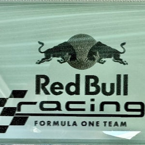 Formula One Team Etched on Glass Tile