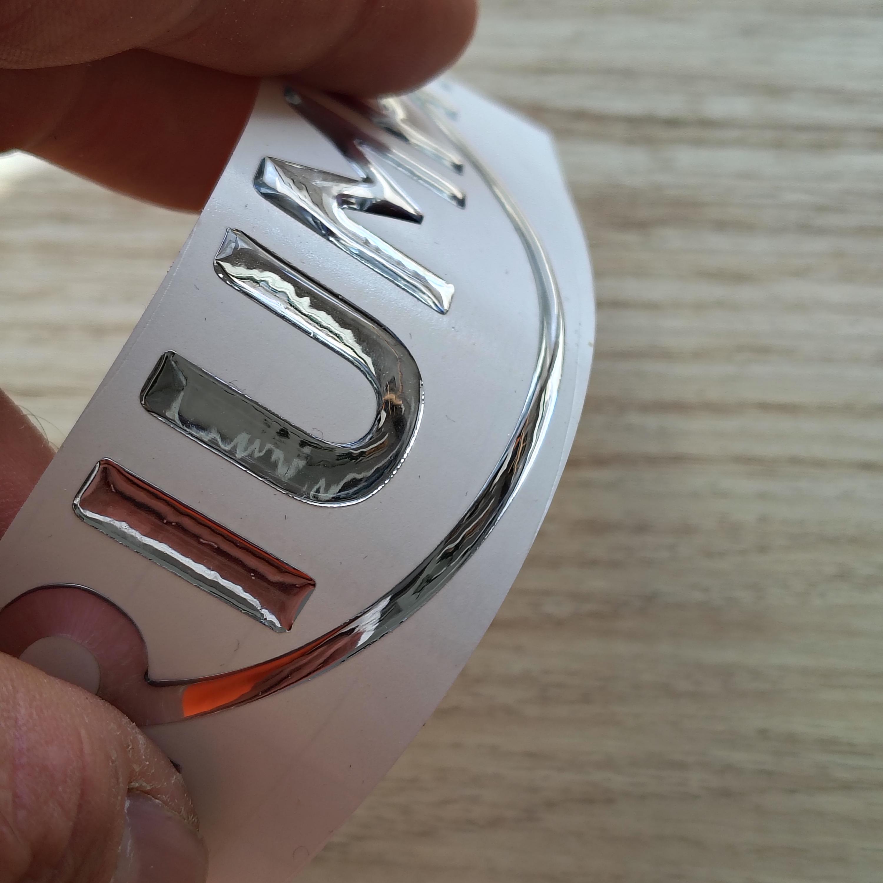 thumbnail image 2 of Triumph Chrome 3D Resin Sticker – Generic Brand 2 of 4