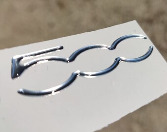 Coppia Di Adesivi Personalizzati Resinati 3D - BMW S1000RR - Foto 6