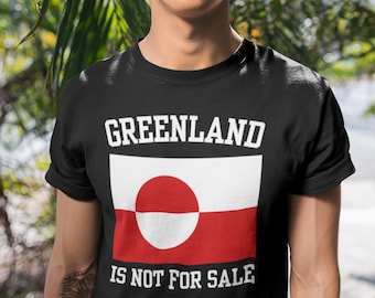Greenland is not for Sale Funny Design T-Shirt I Classic Unisex T-Shirt