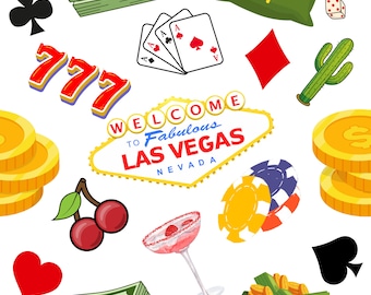 Las Vegas nahtlose Muster PNG, digitales Kasinopapier, Vegas-Geburtstagsmuster, nahtloses Glücksspieldesign, Sublimationshintergrunddatei