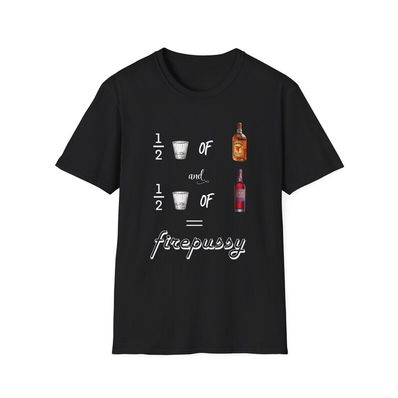 Lustiges firepussy Trinkshirt, Party-T-Shirt für Erwachsene, Fireball Whisky-Grafik-Shirt, lustiges Alkohol-T-Shirt, Junggesellen-Party-Shirt, Trinkwitz-T-Shirt Bild 3