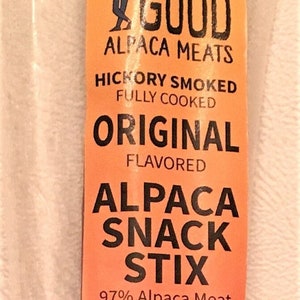 Alpaca Snack Sticks - Original Flavor