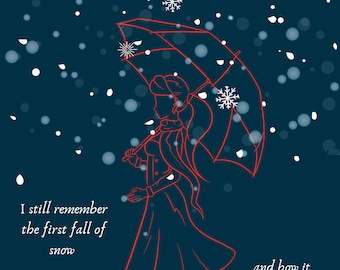 All Too Well lyric poster