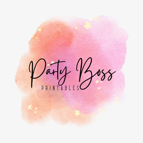 PartyBossPrintables - Etsy
