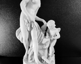 1773-1785 Large Biscuit Porcelain Locré and Russinger / 18th Century France Paris / Free Shipping