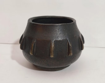 16th Century Renaissance Bronze Apothecary Mortar / Spain / Free Shipping