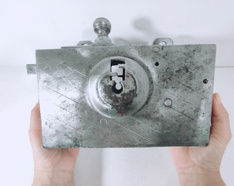 18th Century Strong Double Key Lock / France / Castle Door / Free Delivery