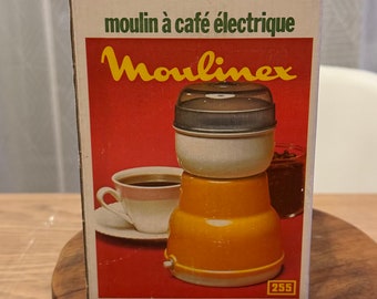 Moulin à café Moulinex vintage neuf