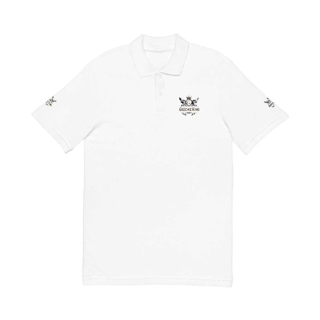 Embroidered Geechie King Unisex Polo Shirt, Gullah Geechee Culture ...