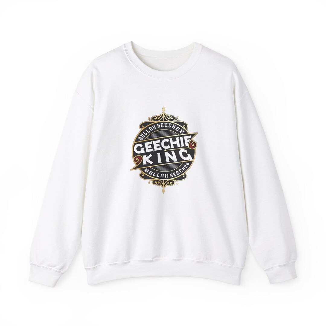 Gullah Geechee King Sweatshirt - Unisex Heavy Blend™ Crewneck, Cozy ...