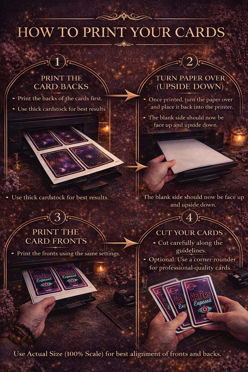 Oracle Cards Printable Bundle Vol 1 & 2 - Etsy