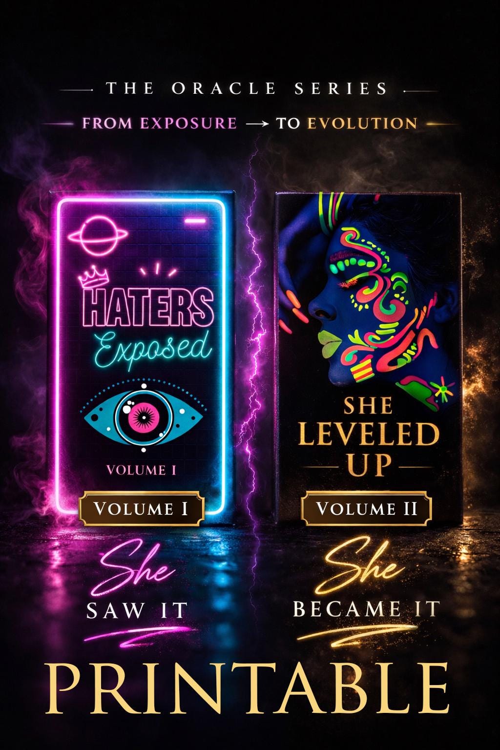 Oracle Cards Printable Bundle Vol 1 & 2 - Etsy