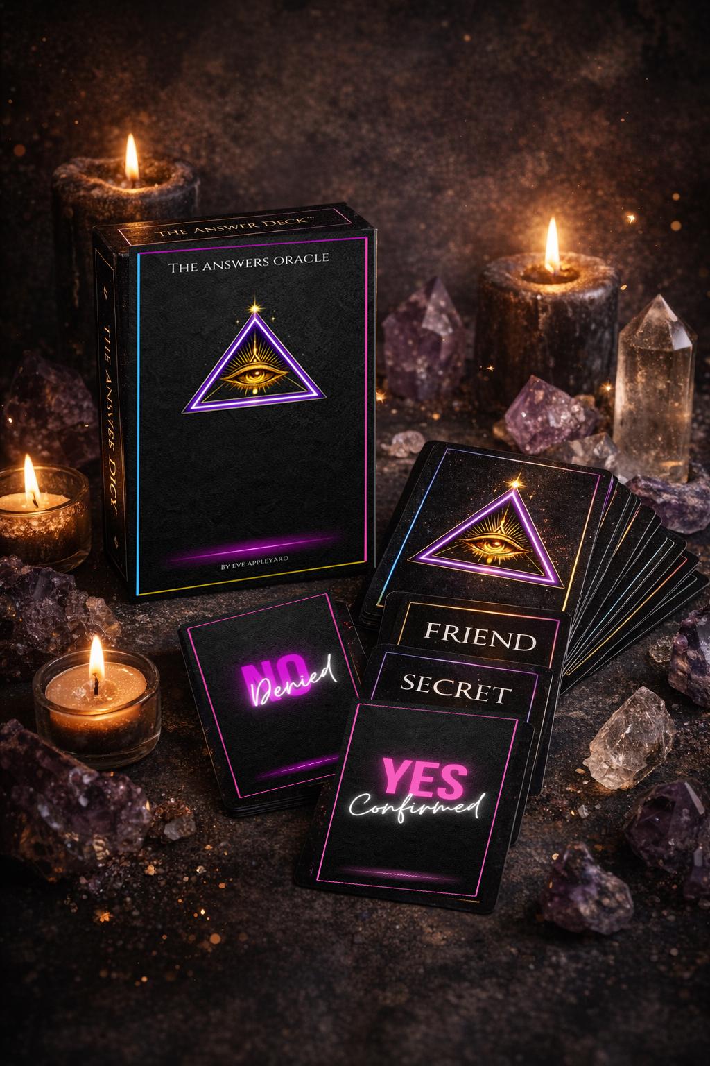 The Answer Deck Printable Oracle Cards | Yes No Tarot Reading (digital ...