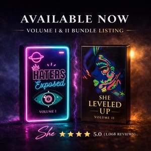 Haters Exposed Oracle Deck 50 Card Bold Divination Deck for Spiritual Truth Clarity