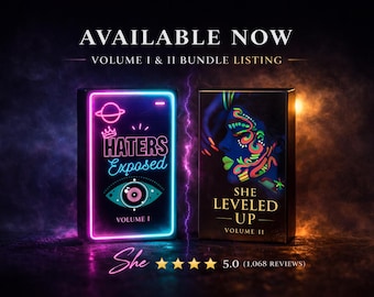 Haters Exposed Oracle Deck 50 Card Bold Divination Deck for Spiritual Truth Clarity