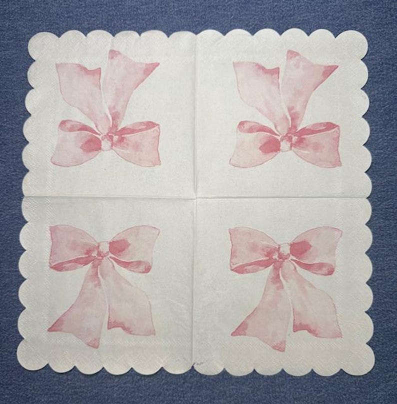 ThePreppyPair Cocktail Napkins
